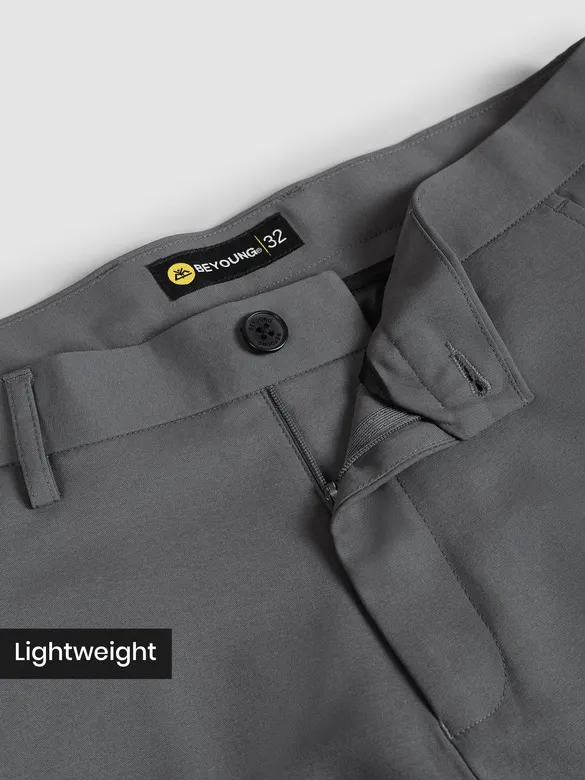 Grey Japanese Fit Pants