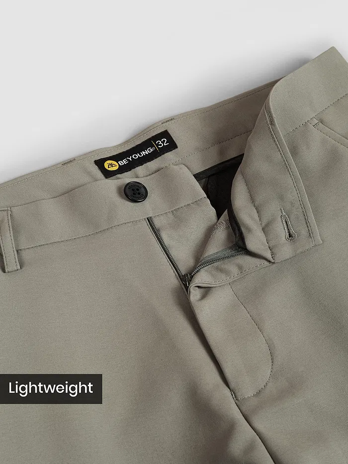 Warm Grey Japanese Fit Pants