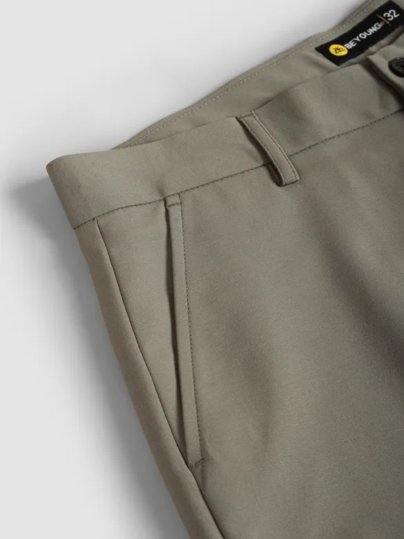 Warm Grey Japanese Fit Pants