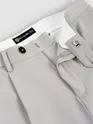 Elephant Grey Solid Korean Pants
