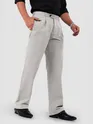 Elephant Grey Solid Korean Pants