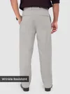 Light Grey Relaxed Fit Stretch Korean Pants