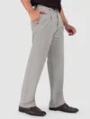 Light Grey Relaxed Fit Stretch Korean Pants