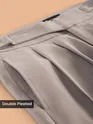 Clay Beige Lycra Gurkha Pants