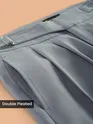 Light Grey Lycra Gurkha Pants