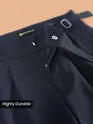 Navy Lycra Gurkha Pants