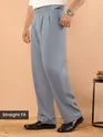Light Grey Lycra Gurkha Pants
