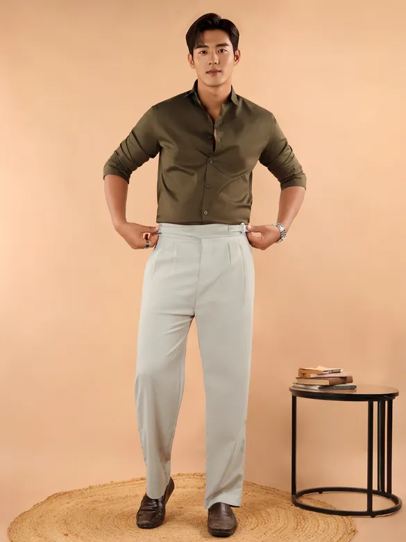 Light Pista Lycra Gurkha Pants
