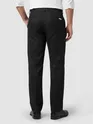 Black Double Cloth Cotton Pants