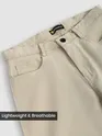 Off White Mid Rise Trousers