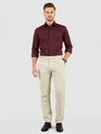 Beige Stretch Gurkha Pants