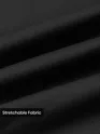 Black Stretch Gurkha Pants