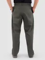 Dark Grey Cotton Lycra Slub Trousers