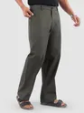 Dark Grey Cotton Lycra Slub Trousers
