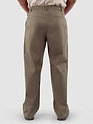 Light Brown Cotton Lycra Slub Trousers
