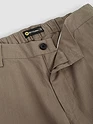Light Brown Cotton Lycra Slub Trousers