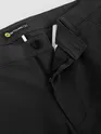 Black Regular Fit Cotton Trousers