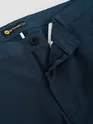 Dark Space Blue Regular Fit Cotton Trousers