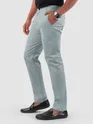 Mist Grey Regular Fit Cotton Trousers