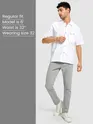 Elephant Grey Regular-fit Chino Pants