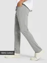 Elephant Grey Regular-fit Chino Pants