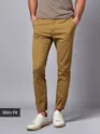 Brown chinos for men