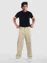 Off White Mid Rise Trousers