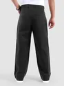 Black Cotton Lycra Wide Leg Trousers
