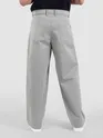 Light Grey Cotton Lycra Wide Leg Trousers