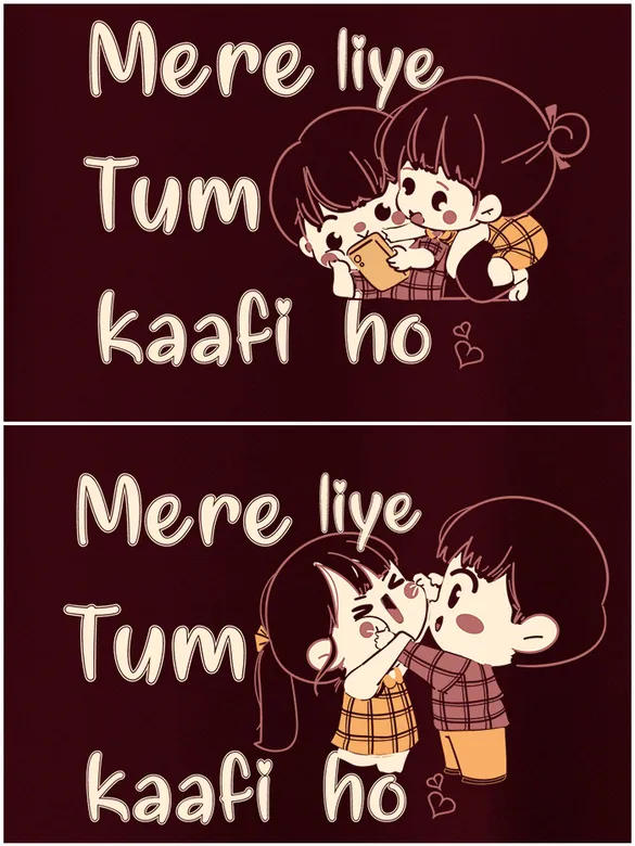 Tum Kaafi Ho Couple T-shirt