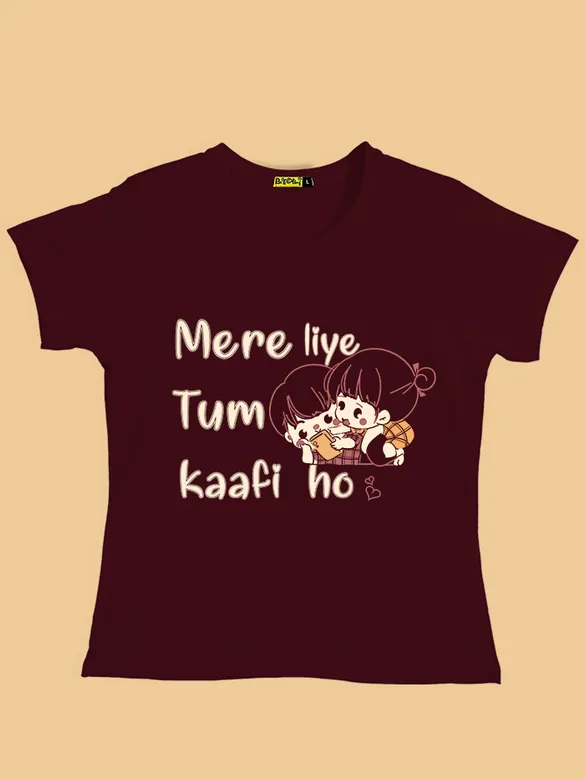 Tum Kaafi Ho Couple T-shirt