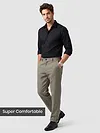 Warm Grey Japanese Fit Pants