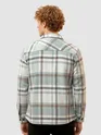 Aqua Mix Checkered Fleece Jacket