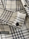 Black Checkered Fleece Jacket