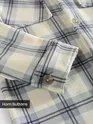 Grey Checkered Fleece Jacket