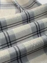 Grey Checkered Fleece Jacket