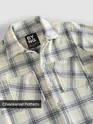 Grey Checkered Fleece Jacket