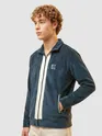 Dark Teal Contrast Zipper Jacket