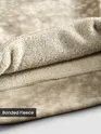 Beige Wash Effect Sweatshirt