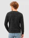 Black Wash Effect Sweatshirt