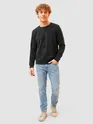 Black Wash Effect Sweatshirt