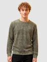 Olive Wash Effect Sweatshirt