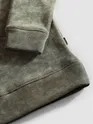 Olive Wash Effect Sweatshirt