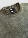 Olive Wash Effect Sweatshirt