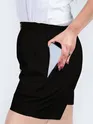 Plain Black Women Boxer