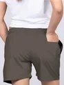 Plain Grizzle Gray Women Boxer