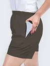 Plain Grizzle Gray Women Boxer