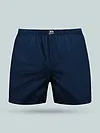 Plain Navy Blue Women Boxer