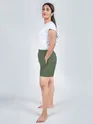 Plain Sage Green Women Boxer