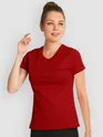 solid tees for women, 